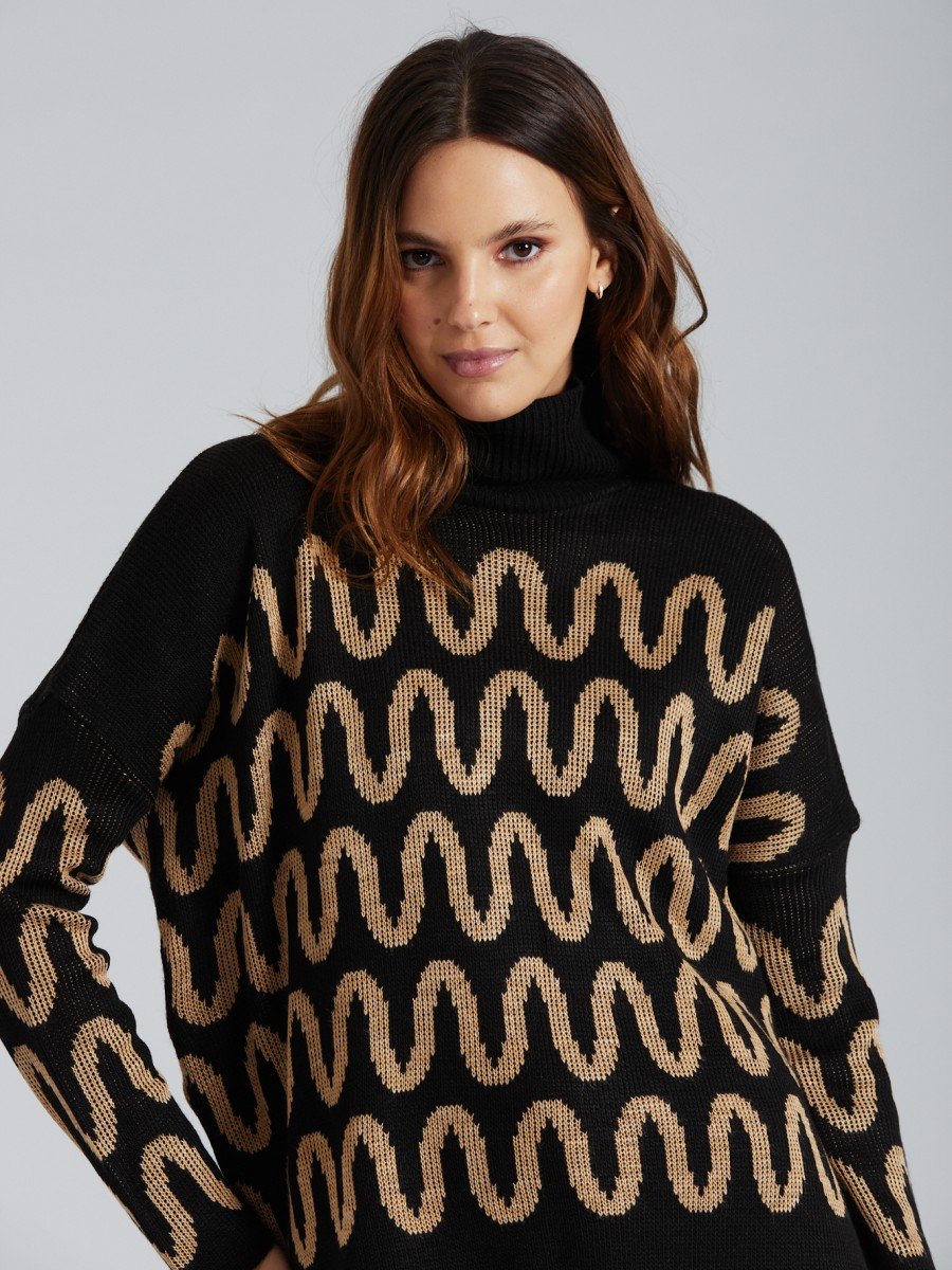 SWEATER TEJIDO ONDAS