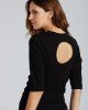 REMERA CON AGUJERO EN ESPALDA 