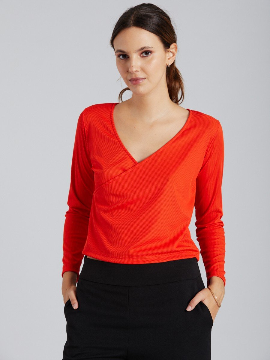 REMERA MICRO MORLEY CRUZADA