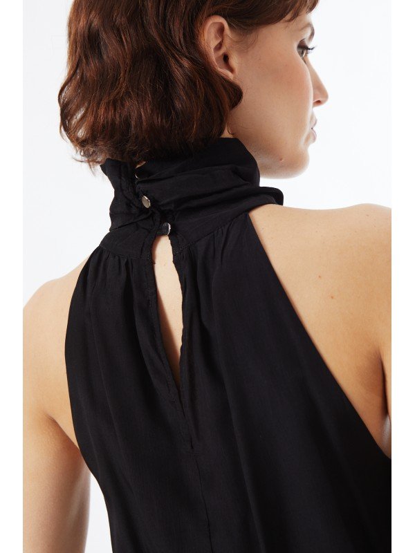 BLUSA CON NUDO RETORCIDO