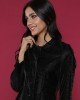 CAMPERA PU ESTAMPADA