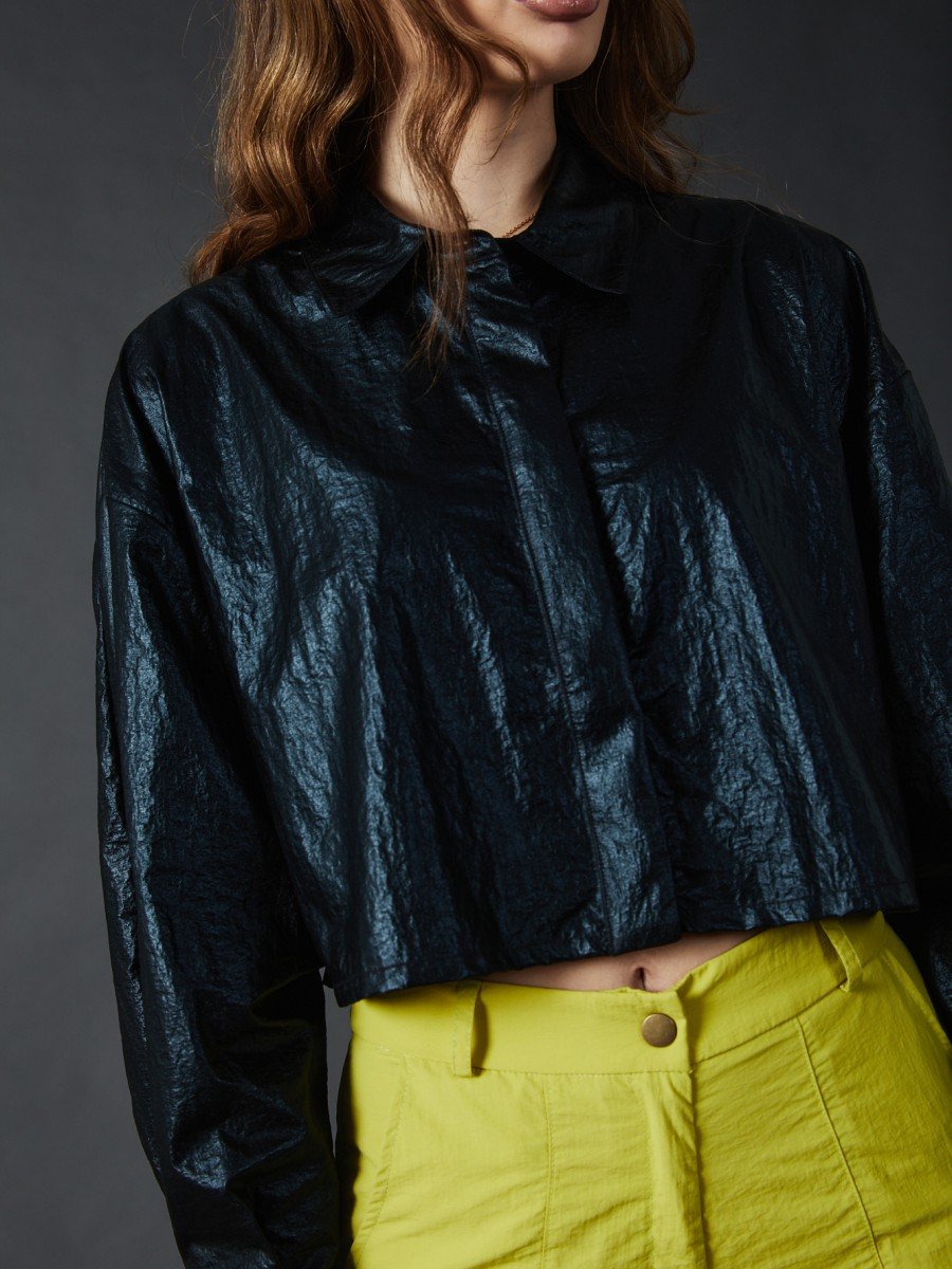 CAMISA BRILLOSA