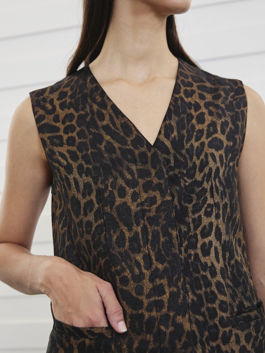 CHALECO ANIMAL PRINT