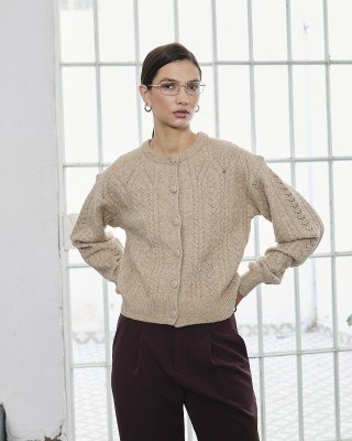 CARDIGAN BOTONES FORRADOS