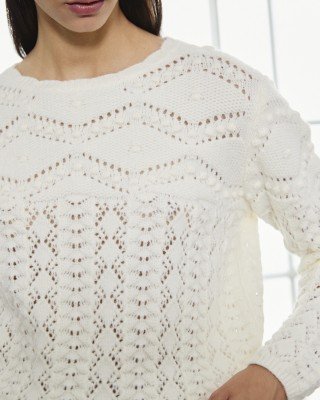 SWEATER TEJIDO CALADO