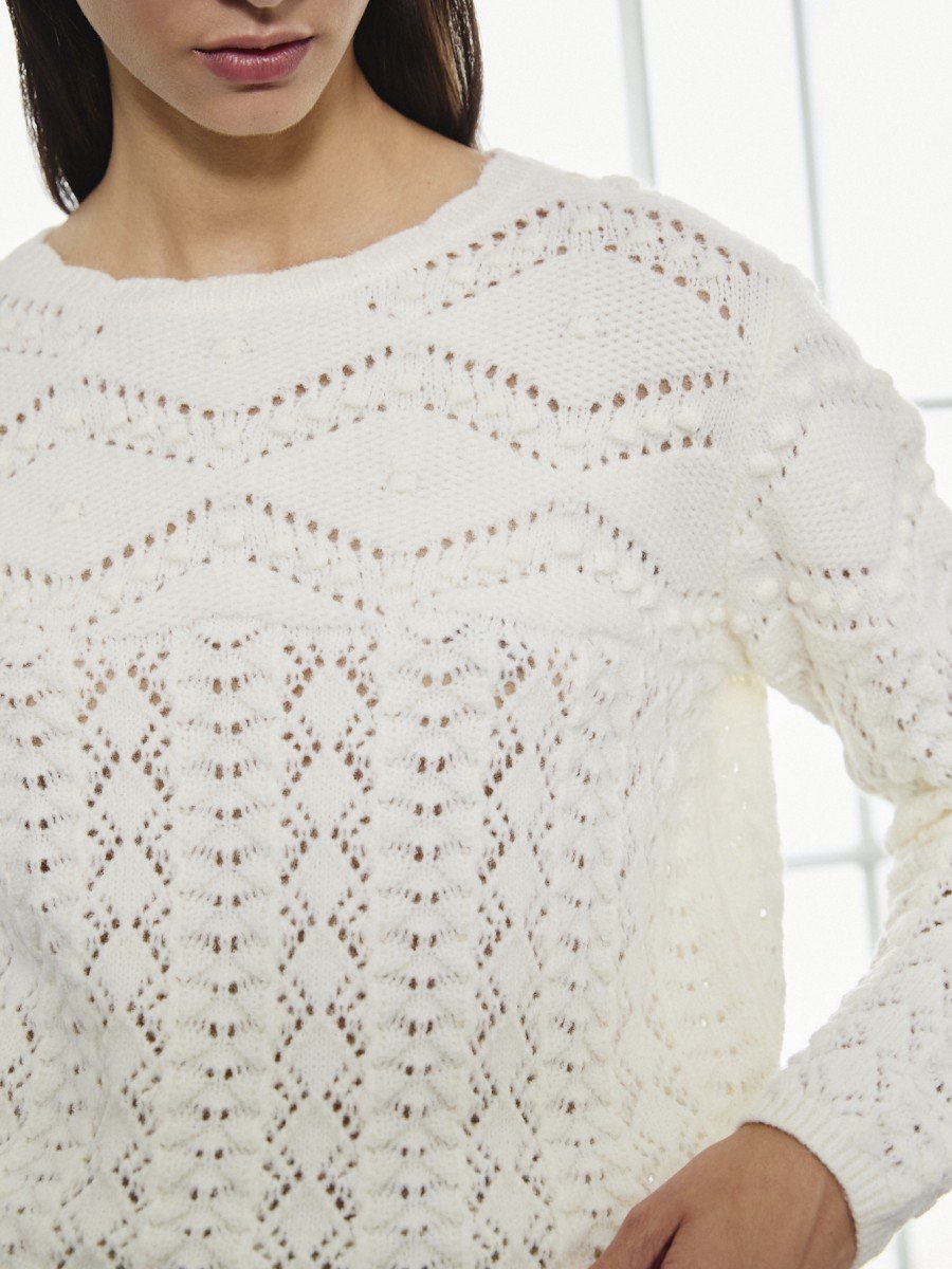 SWEATER TEJIDO CALADO