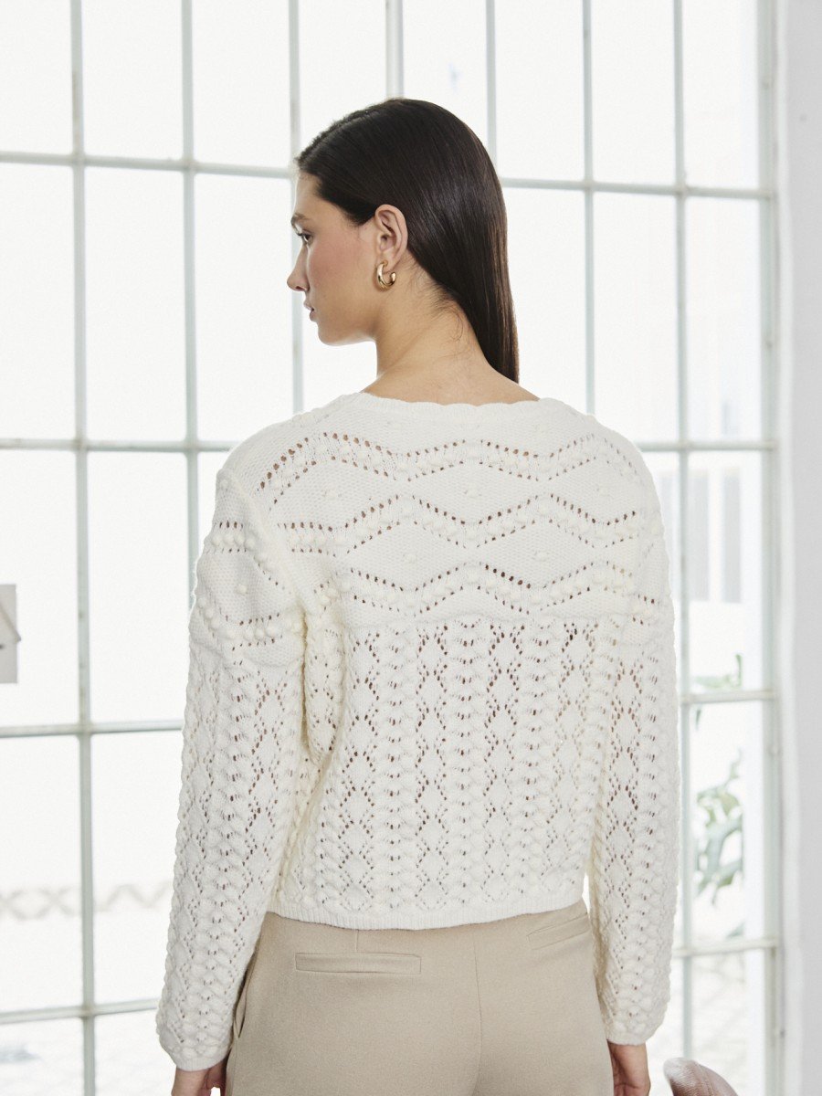 SWEATER TEJIDO CALADO