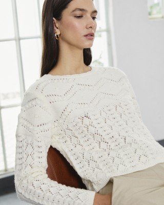 SWEATER TEJIDO CALADO