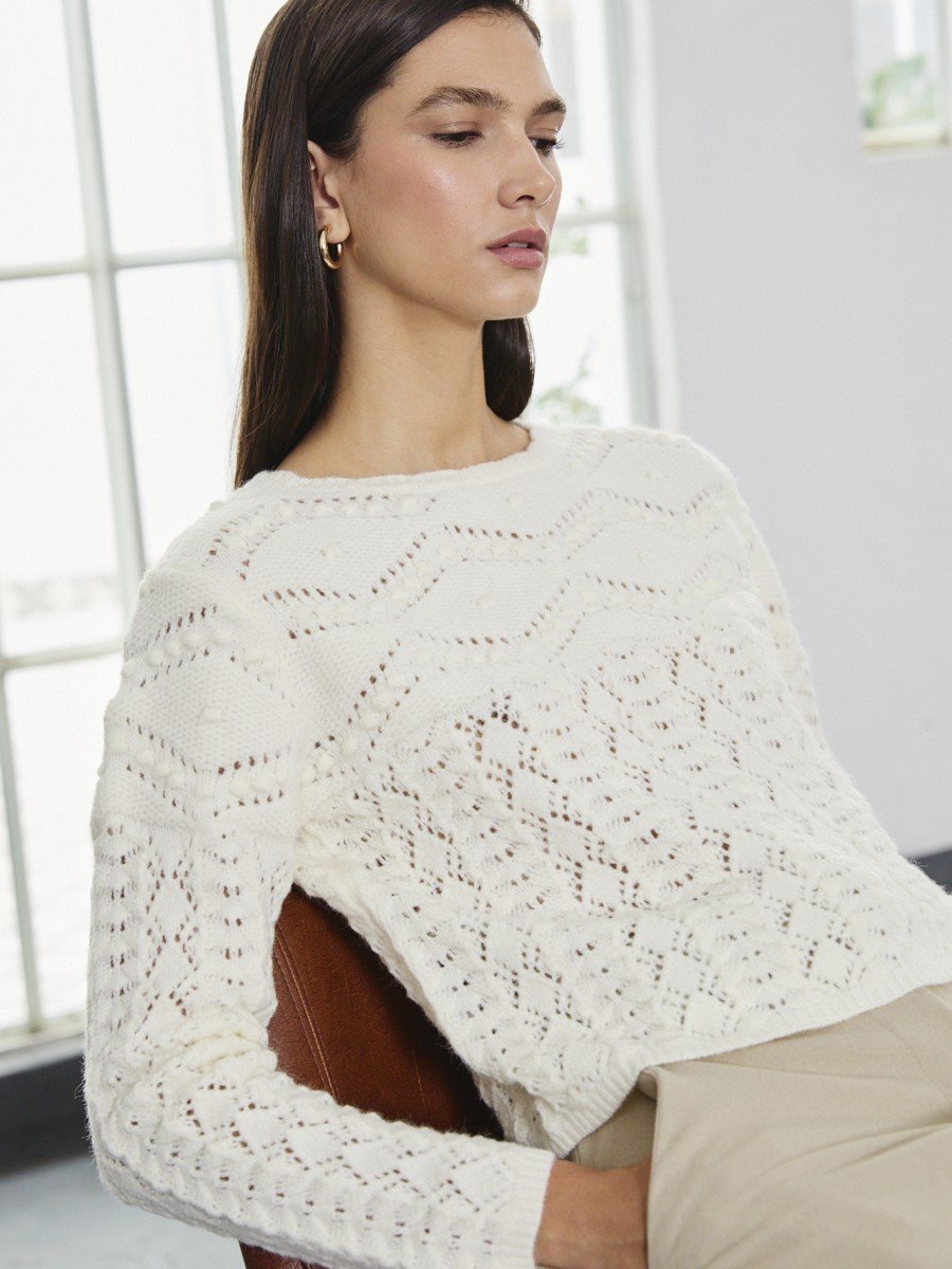 SWEATER TEJIDO CALADO