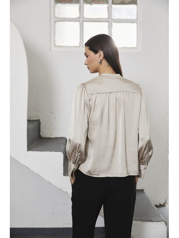 BLUSA CUELLO MAO