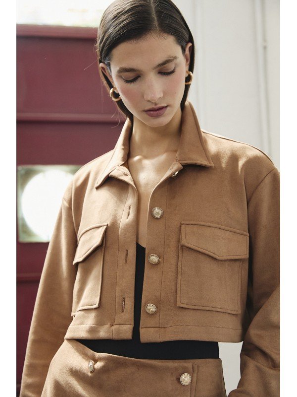 CAMPERA SUED