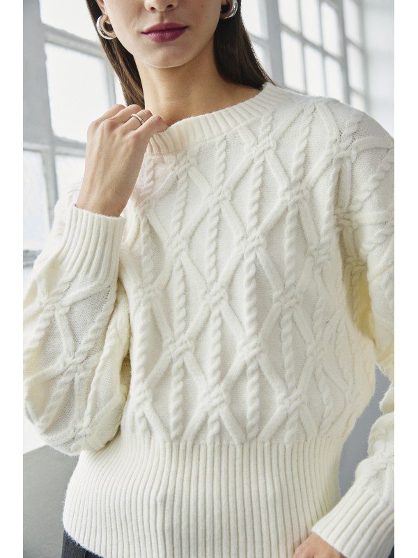 SWEATER TEJIDO ROMBOS