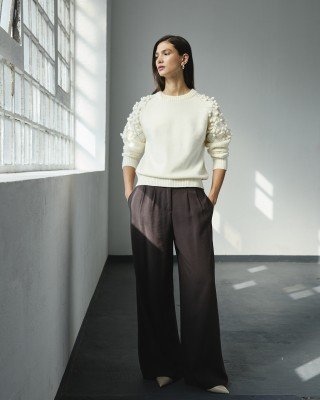 SWEATER TEJIDO PELOTITAS