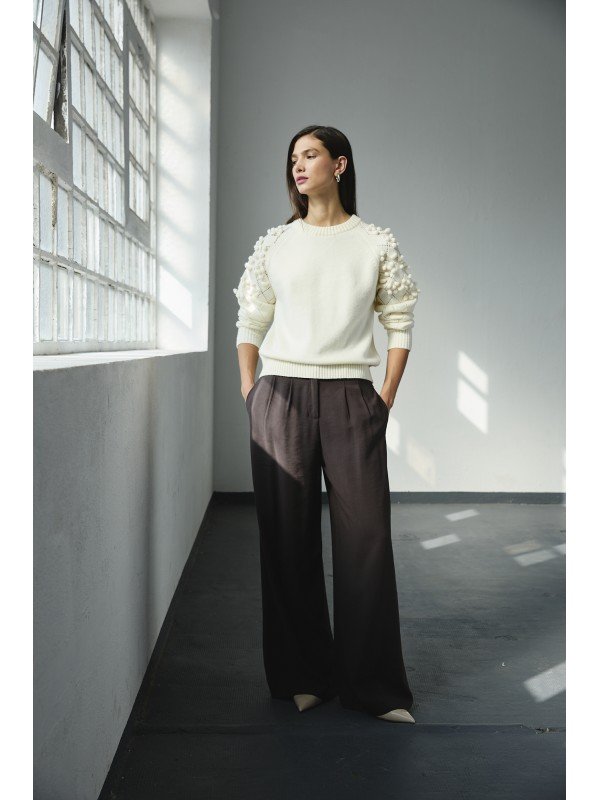 SWEATER TEJIDO PELOTITAS