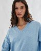 SWEATER ESCOTE EN V 