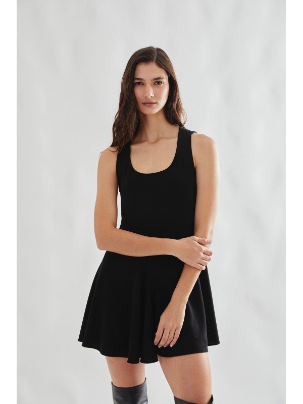 VESTIDO FALDA PLATO
