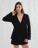 BLUSA CRUZADA CON CADENA