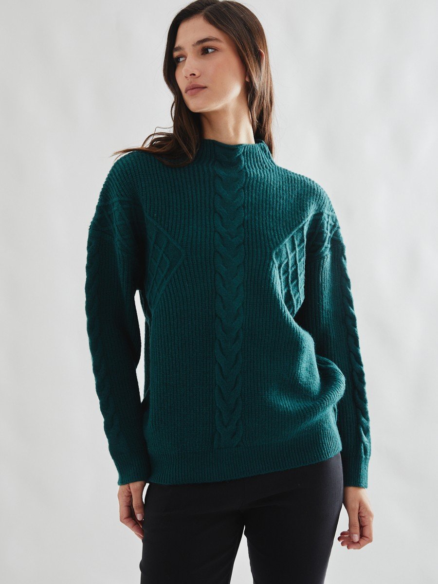 SWEATER TRENZA ESPIGA