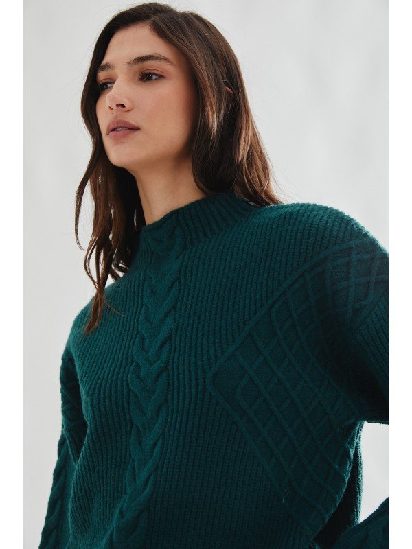 SWEATER TRENZA ESPIGA