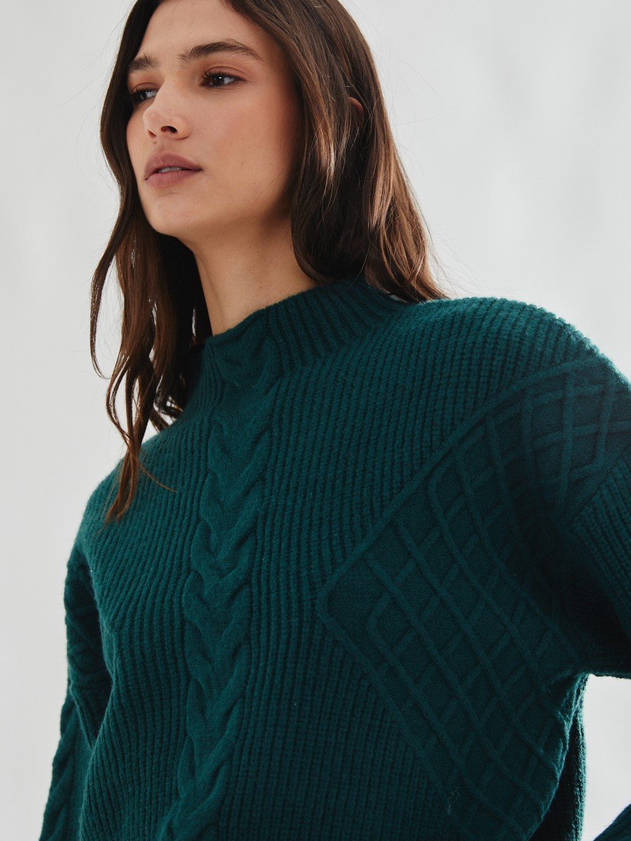 SWEATER TRENZA ESPIGA