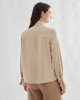 BLUSA MANGA LARGA CON LAZO