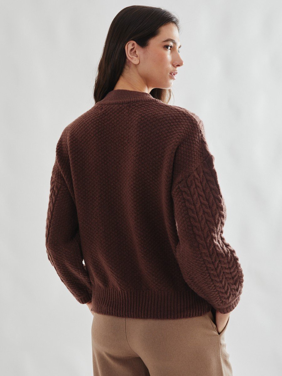 CAMPERA TEJIDA