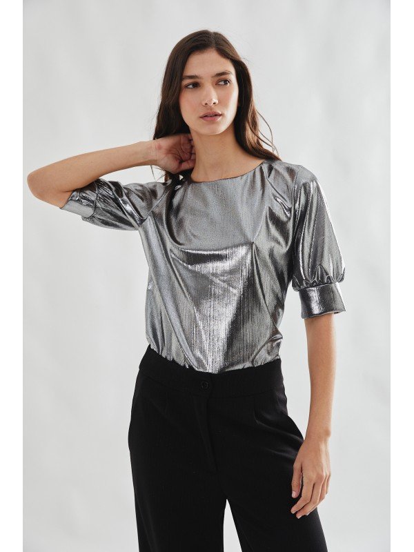 BLUSA MANGA AL CODO