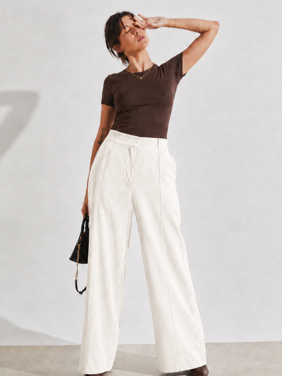 PANTALON ANCHO CON ELASTICO