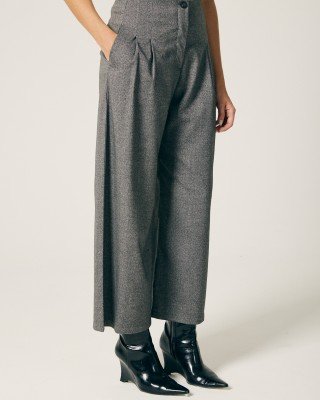 PANTALON ANCHO ESPIGADO