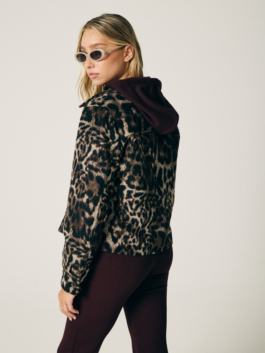 CAMPERA ANIMAL PRINT