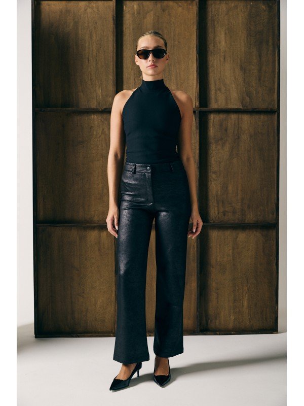 PANTALON RECTO CUERO