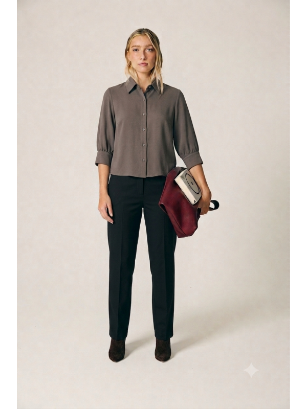 CAMISA SEDA SATIN