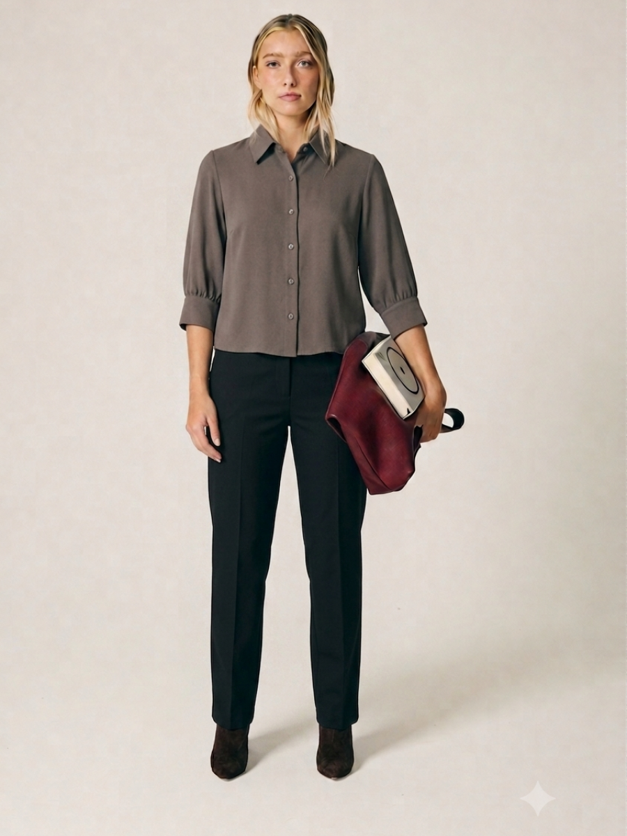 CAMISA SEDA SATIN