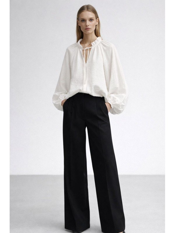 BLUSA MANGA ABUCHONADA