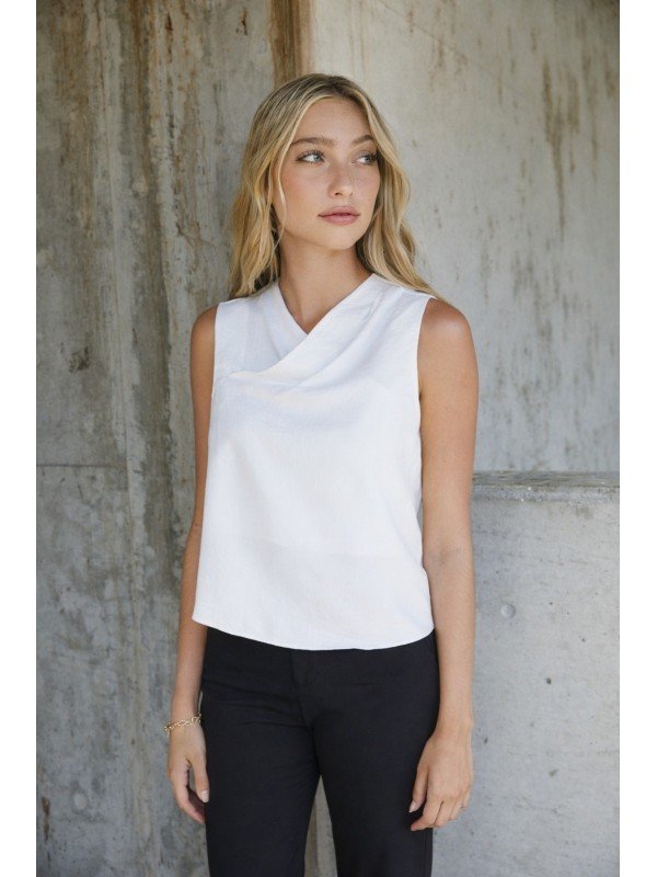 BLUSA ESCOTE CRUZADO