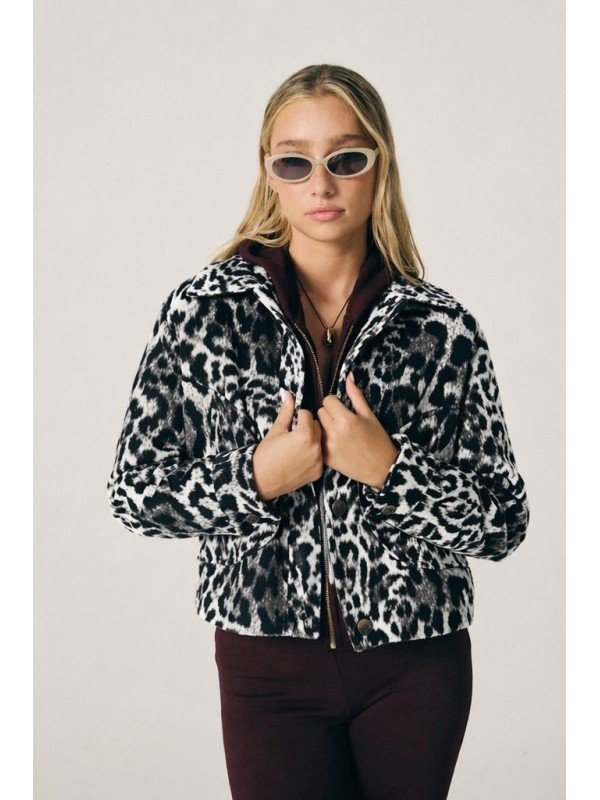 CAMPERA ANIMAL PRINT