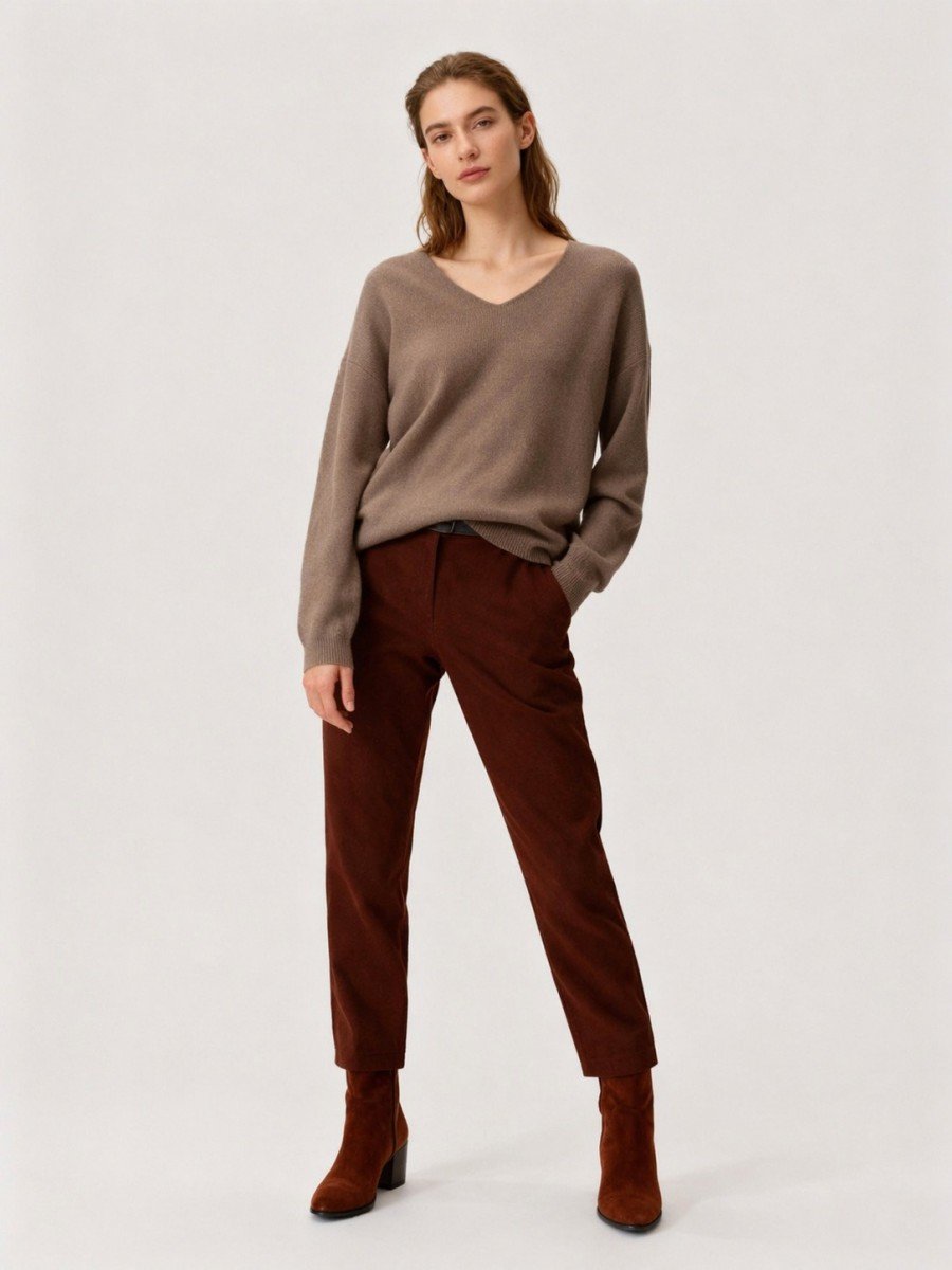 SWEATER TEJIDO ESCOTE EN V