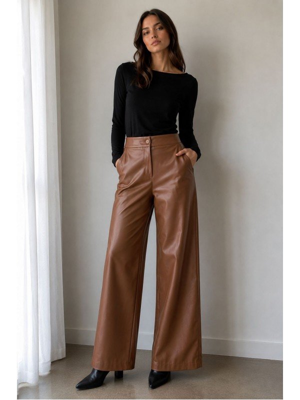 PANTALON SIMIL CUERO