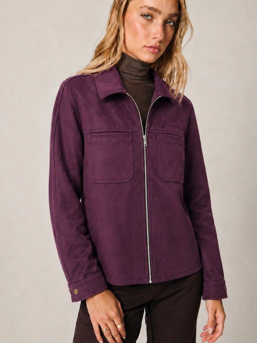 CAMPERA GAMUZA