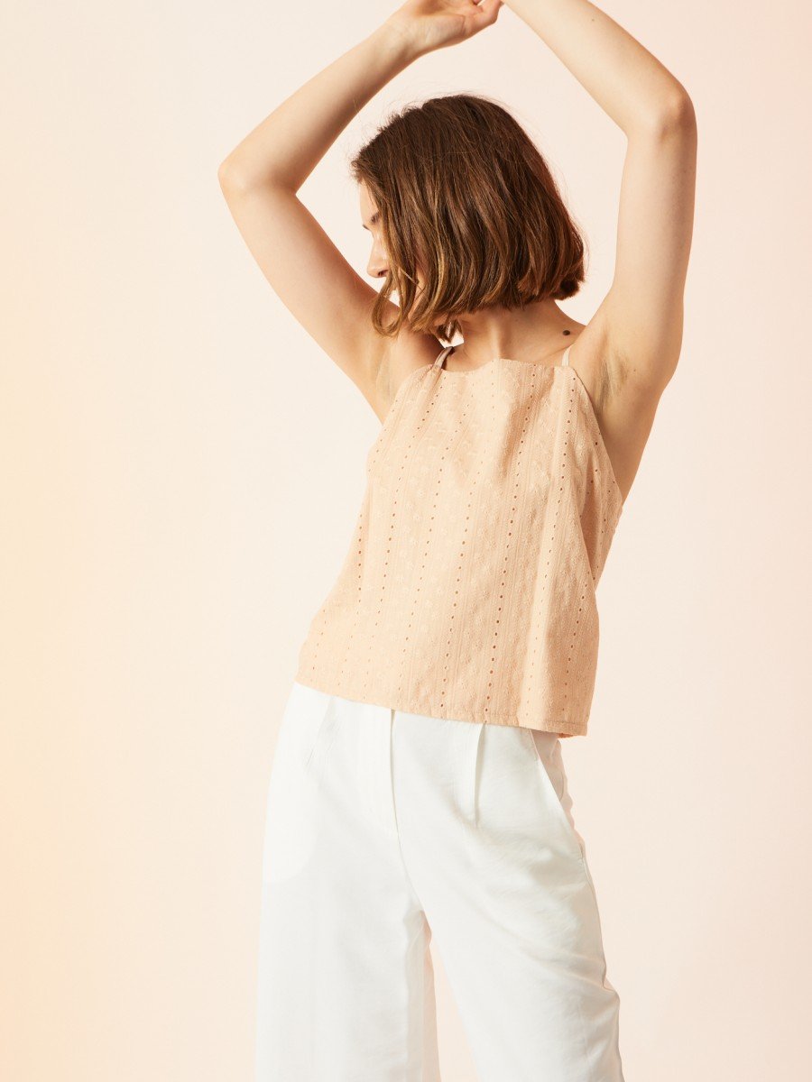 BLUSA DE BRODERIE