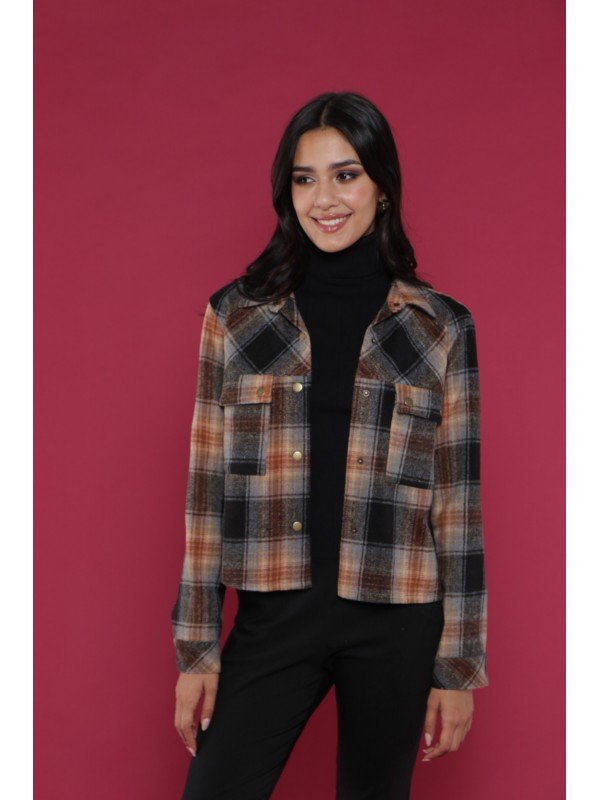 CAMISACO DE PAÑO ESCOCES