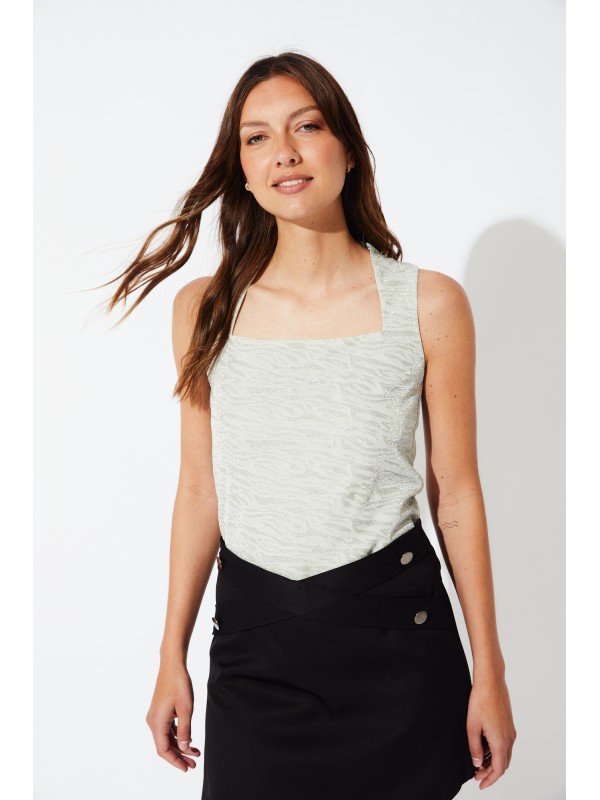 BLUSA JACKARD