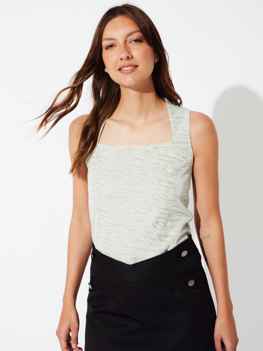 BLUSA JACKARD
