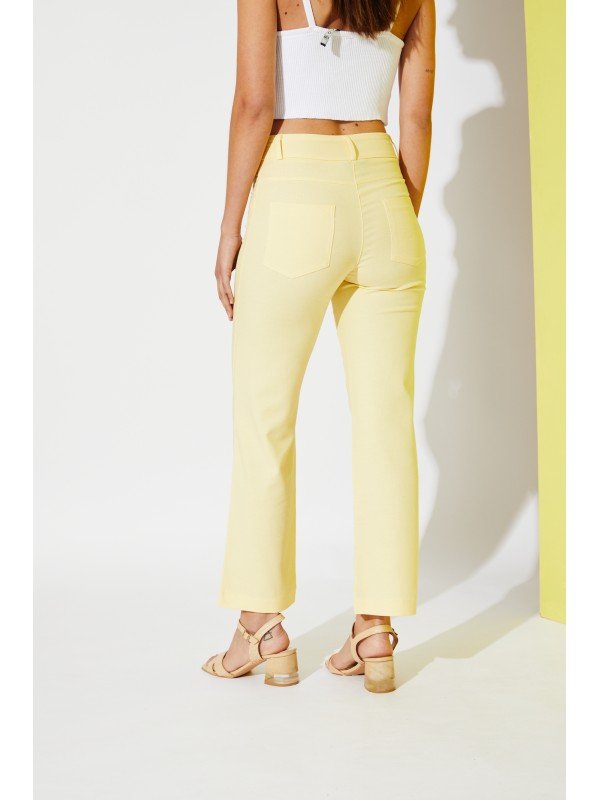 PANTALON RECTO LINO LISO