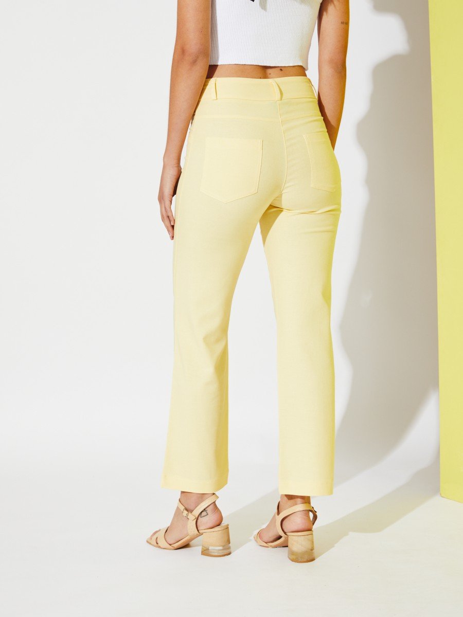 PANTALON RECTO LINO LISO