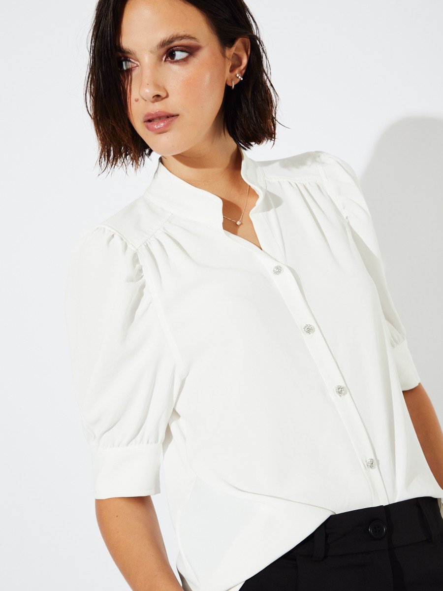 CAMISA BOTON STRASS