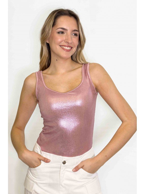 MUSCULOSA ESCOTE CORAZON