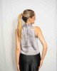 BLUSA SEDA CUELLO ALTO