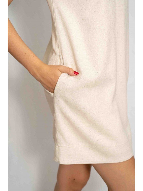 VESTIDO DE LINO