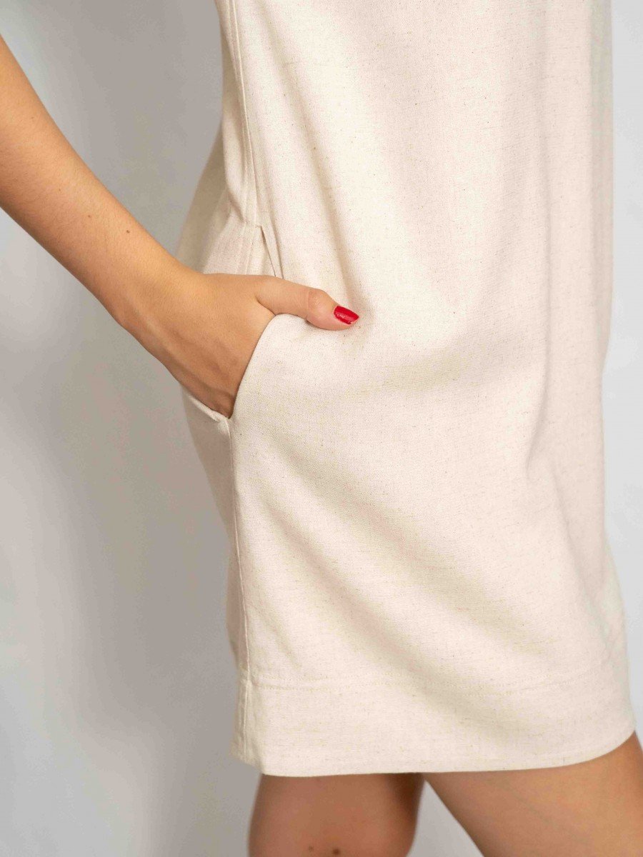 VESTIDO DE LINO